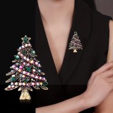                                            Bross karácsonyfa kövekkel Kitűzők, Brossok