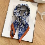  Férfi exklúzív sál - Kék-barna