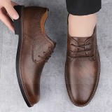                            Marhabőr férfi cipő - Barna Férfi cipő