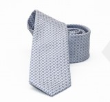                    NM slim szövött nyakkendő - Ezüst aprópöttyös Csíkos nyakkendő