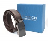                      Tycoon férfi bőr öv díszdobozban - Fekete