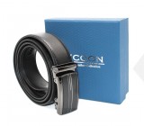                      Tycoon férfi bőr öv díszdobozban - Fekete