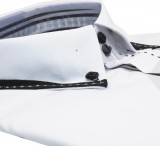             NM h.u slim ing - Fekete-fehér betétes Slim, Smart fazon