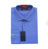       Goldenland hosszúujjú ing - Azúrkék Normál fazon