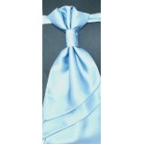          Goldenland francia nyakkendő,díszzsebkendővel - Égszínkék