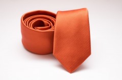   Prémium slim nyakkendő - Narancs Egyszínű nyakkendő
