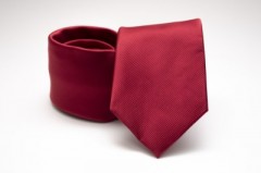    Prémium nyakkendő - Meggypiros Egyszínű nyakkendő