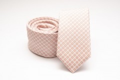    Prémium slim nyakkendő - Púder pöttyös Aprómintás nyakkendő