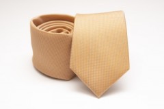 Prémium selyem nyakkendő - Halványbarack Egyszínű nyakkendő