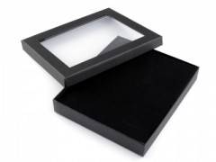 Díszdoboz - Fekete-ablakkal Ajándék csomagolás