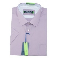                    Goldenland slim rövidujjú ing - Mályva Egyszínű ing