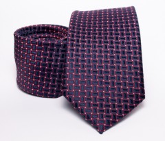    Prémium nyakkendő -  Kék-piros kiskockás Kockás nyakkendők