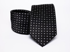    Prémium nyakkendő -  Fekete kiskockás Kockás nyakkendők