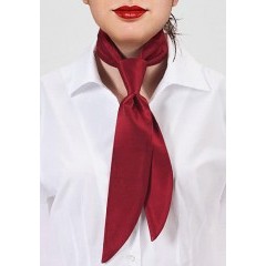 Zsorzsett női nyakkendő - Bordó 