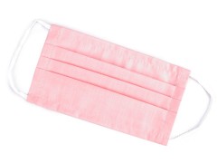   Pamut egyrétegű szájmaszk füles gumival - Rózsaszín Egészségügyi termék