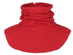 Gyerek pamut nyakmelegítő - Piros Gyerek sál,sapka,kesztyű