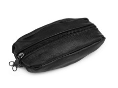 Bőr kulcstartó - Fekete Férfi táska, pénztárca