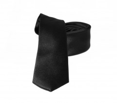                                       NM slim szatén nyakkendő - Fekete 