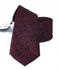                  NM slim nyakkendő - Bordó mintás Mintás nyakkendők