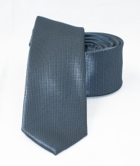                  NM slim szövött nyakkendő - Sötétszürke Egyszínű nyakkendő