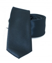                  NM slim szövött nyakkendő - Sötétkék Egyszínű nyakkendő