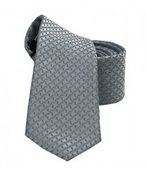                  NM slim nyakkendő - Ezüst mintás 