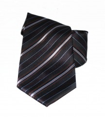                       NM classic nyakkendő - Fekete-barna csíkos Csíkos nyakkendő