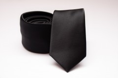    Prémium slim nyakkendő - Fekete Egyszínű nyakkendő