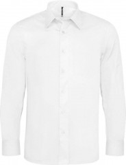 Pamut elasztikus slim férfi h.u ing - Fehér Egyszínű ing