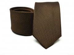        Prémium selyem nyakkendő - Barna Selyem nyakkendők