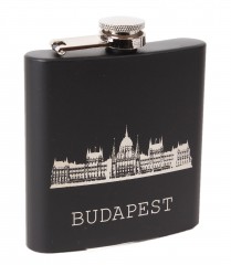    Férfi laposüveg Budapest - 180 ml Ajándékötletek