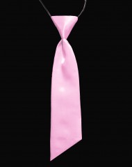            Női szatén gumis nyakkendő - Rózsaszín Női nyakkendők, csokornyakkendő