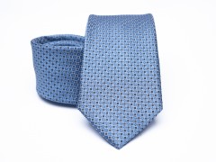       Prémium selyem nyakkendő - Kék aprópöttyös Aprómintás nyakkendő