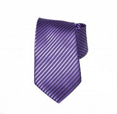                       NM classic nyakkendő - Lila csíkos 