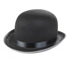 Dekor Chaplin kalap - Fekete 