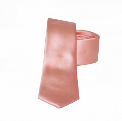                    NM Slim szatén nyakkendő - Púderrózsaszín 