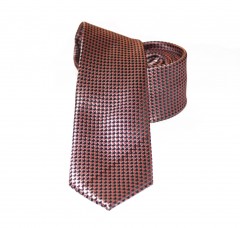               Goldenland slim nyakkendő - Narancs aprómintás Aprómintás nyakkendő