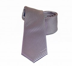               Goldenland slim nyakkendő - Rózsaszín csíkos Csíkos nyakkendő