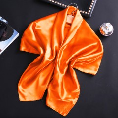             Szatén bolero sál - Narancssárga Női divatkendő és sál