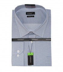 NM h.u extra fit elasztikus ing - Kék mintás Extra méret