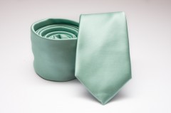    Prémium slim nyakkendő - Mentazöld Egyszínű nyakkendő