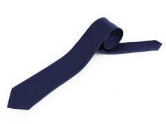  Vannotensa mikrószálas nyakkendő - Sötétkék Egyszínű nyakkendő