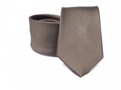         Prémium selyem nyakkendő - Barna aprómintás Aprómintás nyakkendő