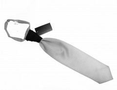               Francia nyakkendő - Ezüst-fekete Francia, Ascot, Különlegesség
