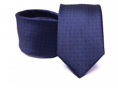                   Prémium nyakkendő - Sötétkék mintás Aprómintás nyakkendő