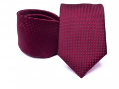 	 Prémium nyakkendő - Burgundi Aprómintás nyakkendő
