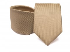          Prémium  nyakkendő - Drapp Egyszínű nyakkendő