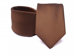          Prémium  nyakkendő - Barna Egyszínű nyakkendő