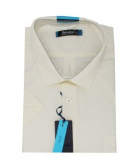 Goldenland extra rövidujjú ing - Ecru Extra méret