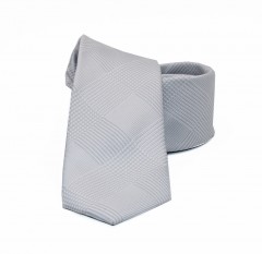                    NM slim szövött nyakkendő - Ezüst Aprómintás nyakkendő